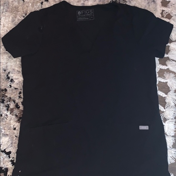 Figs Black Scrub Top - Picture 1 of 3